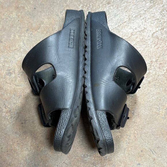 Birkenstock Arizona Essentials EVA Metallic Anthracite Sandals Slides Size 37 - Picture 7 of 13